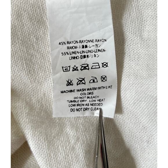 Free People Jen's Pirate‎ Booty Gwendolyn Playsuit Size Medium Cream White - Picture 8 of 8